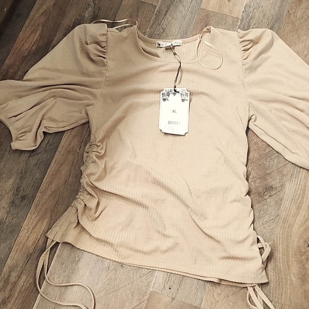Elbow length top